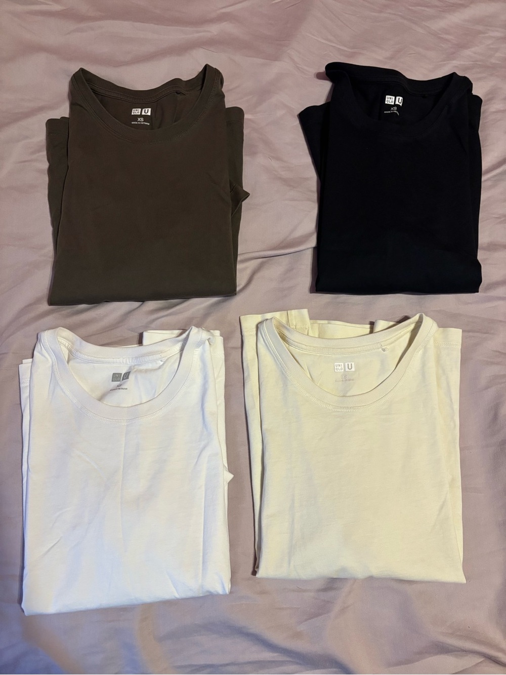 4 Uniqlo shirts